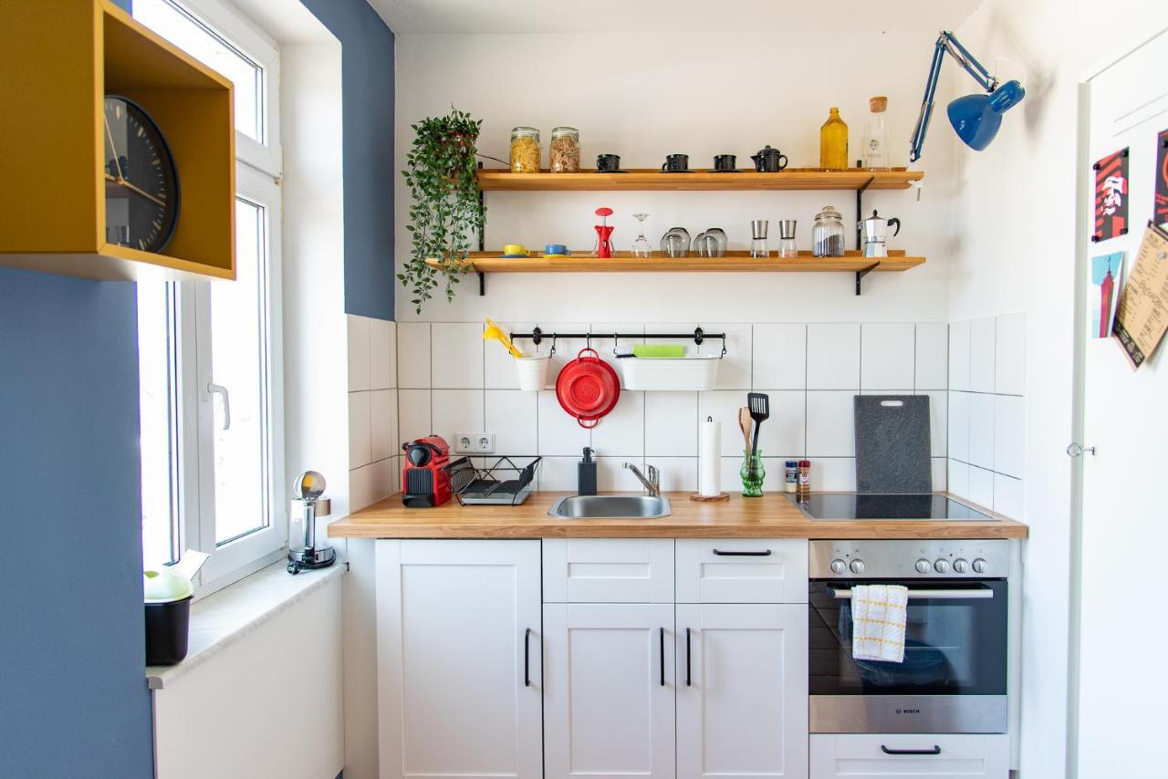 Apartment mit Industriecharme/ Netflix + WIFI&zentrumsnah Chemnitz Exterior foto