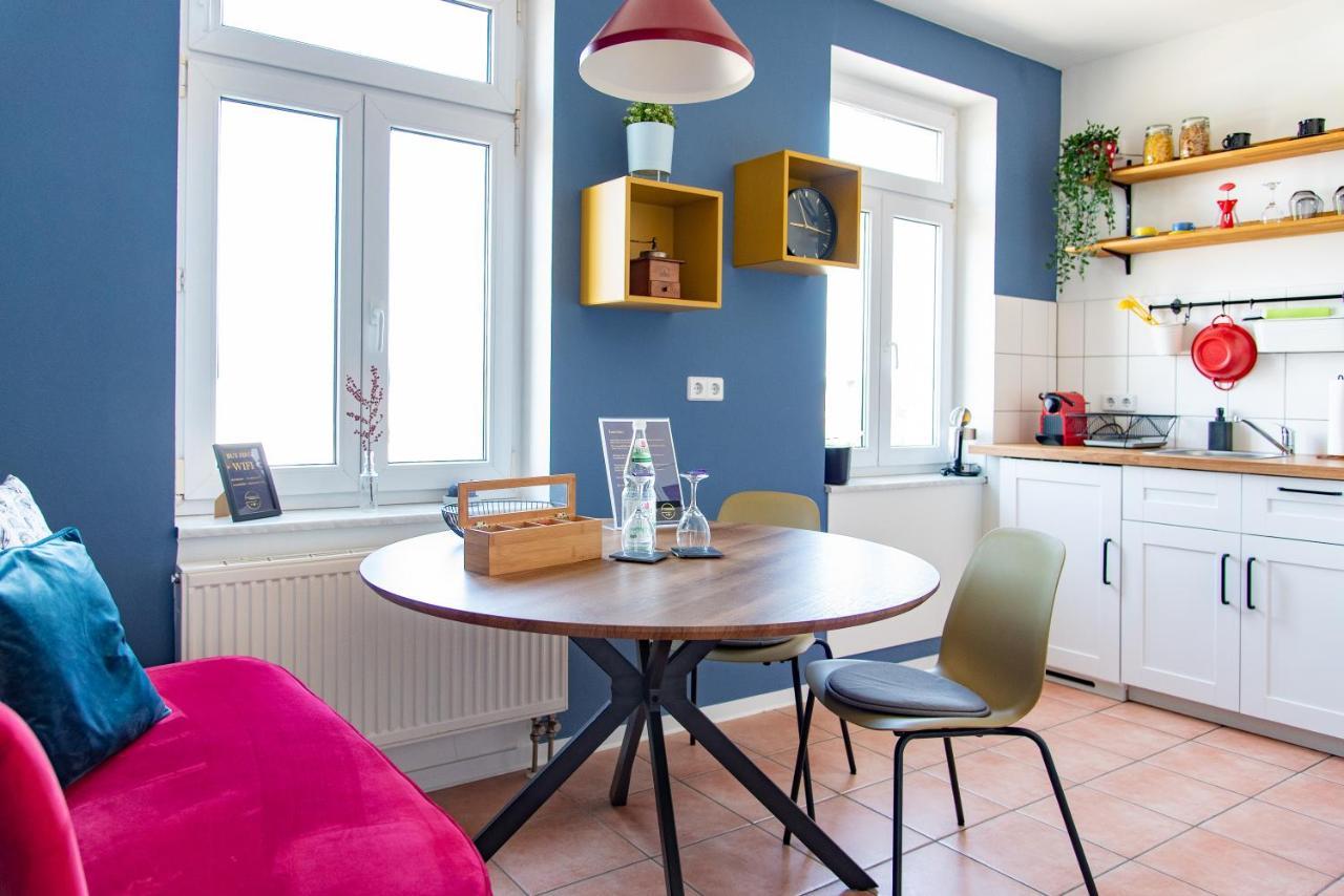 Apartment mit Industriecharme/ Netflix + WIFI&zentrumsnah Chemnitz Exterior foto