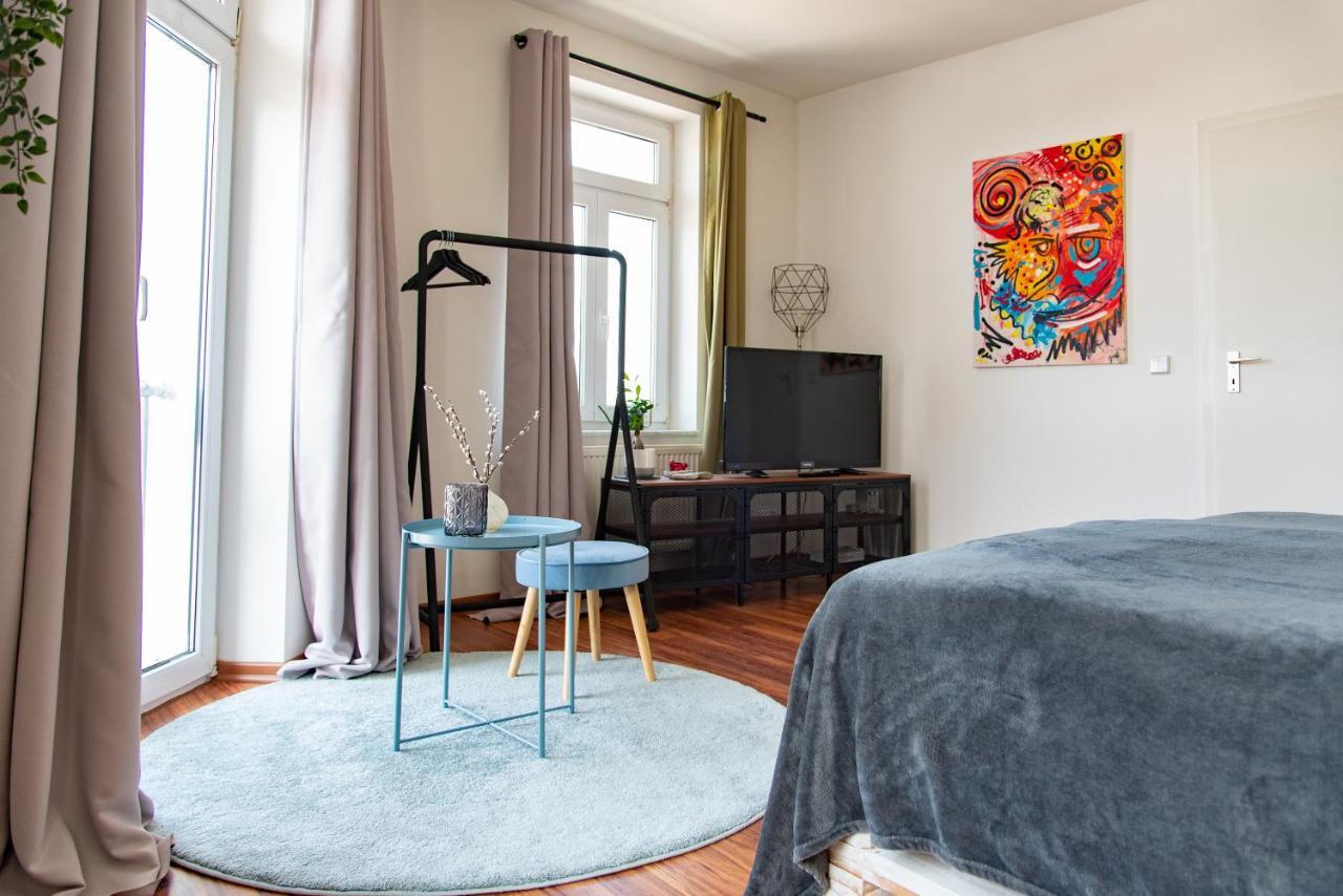 Apartment mit Industriecharme/ Netflix + WIFI&zentrumsnah Chemnitz Exterior foto