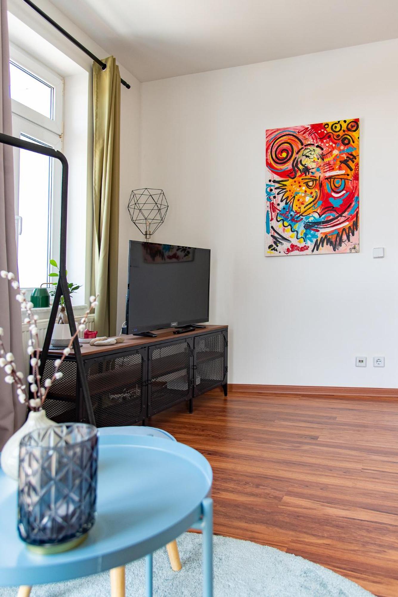 Apartment mit Industriecharme/ Netflix + WIFI&zentrumsnah Chemnitz Exterior foto